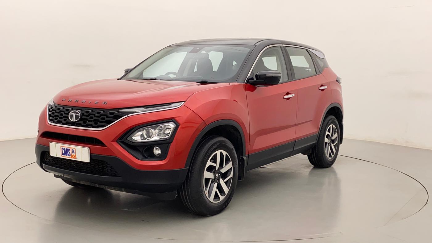 2021 Tata Harrier XZ PLUS 2.0L DUAL TONE, Diesel, Manual, 46,434 km, Left Front Diagonal
