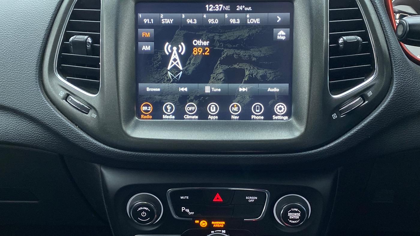 2019 Jeep Compass TRAILHAWK 2.0  AT 4X4, Diesel, Automatic, 85,500 km, Infotainment System