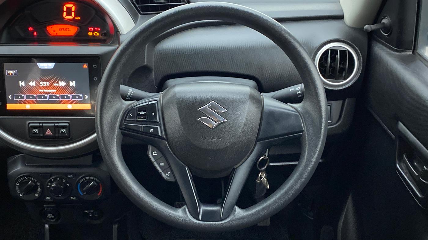 2019 Maruti S PRESSO VXI PLUS, Petrol, Manual, 32,624 km, Steering Wheel Close Up