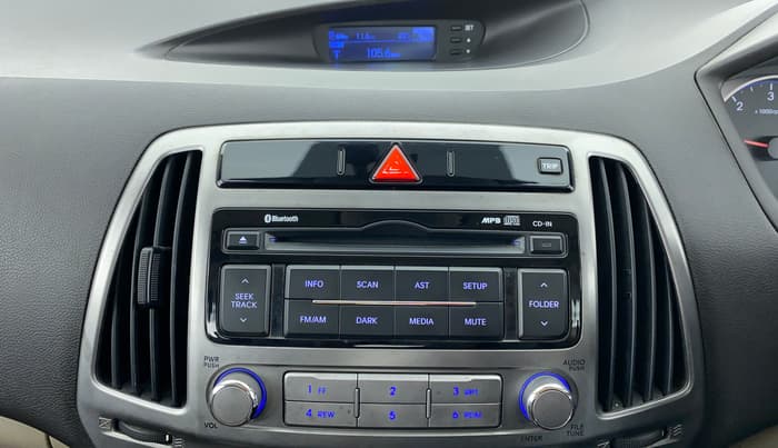 2013 Hyundai i20 SPORTZ 1.4 CRDI, Diesel, Manual, 88,896 km, Infotainment System