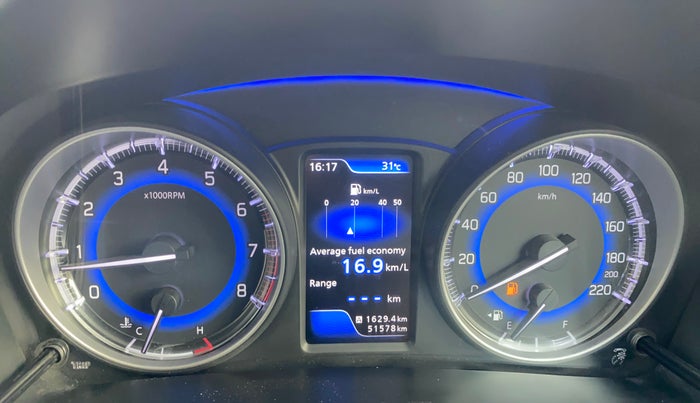 2018 Maruti Baleno ALPHA PETROL 1.2, Petrol, Manual, 51,557 km, Odometer Image