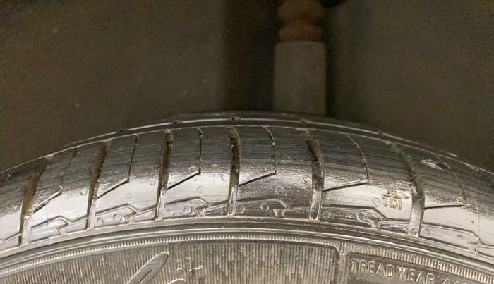 2017 Volkswagen Polo GT TSI AT, Petrol, Automatic, 73,687 km, Left Rear Tyre Tread