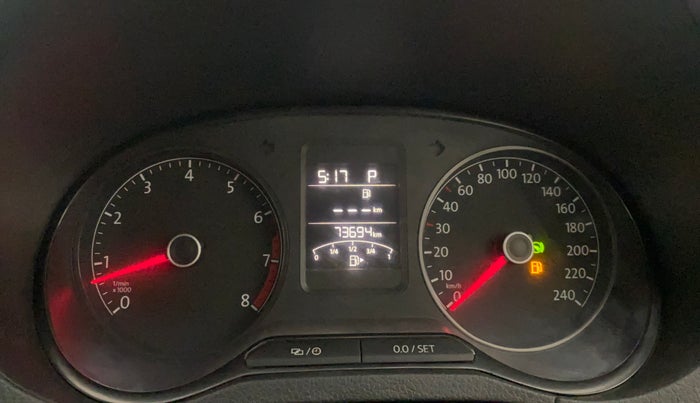 2017 Volkswagen Polo GT TSI AT, Petrol, Automatic, 73,687 km, Odometer Image