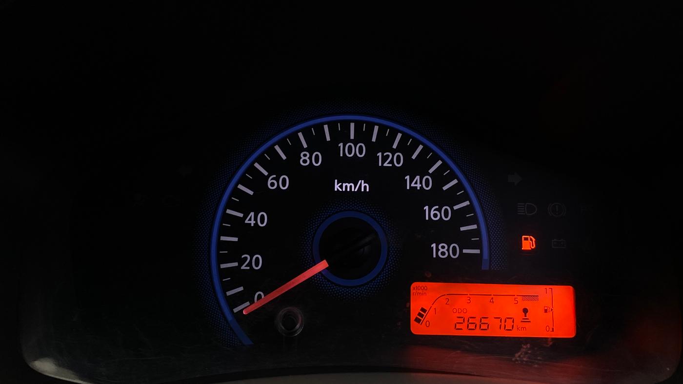 2016 Datsun Redi Go T (O), Petrol, Manual, 26,664 km, Odometer Image