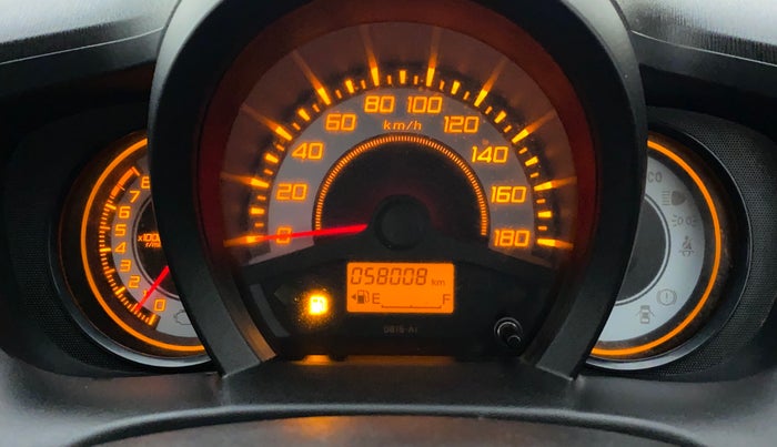 2014 Honda Brio S MT, Petrol, Manual, 58,008 km, Odometer Image