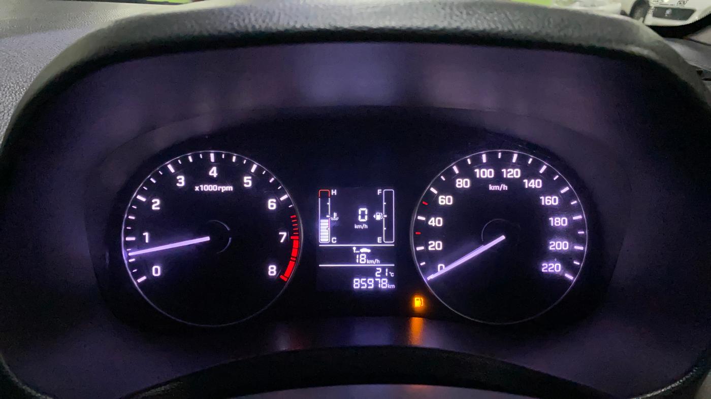 2017 Hyundai Creta SX PLUS 1.6 PETROL, Petrol, Manual, 85,967 km, Odometer Image
