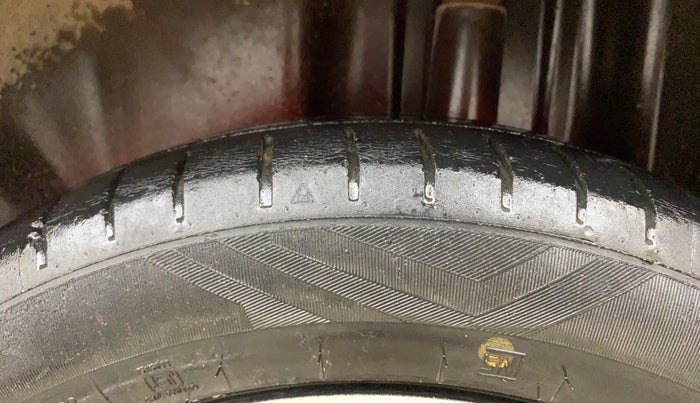 2019 Skoda Rapid STYLE 1.5 TDI AT, Diesel, Automatic, 90,247 km, Left Rear Tyre Tread