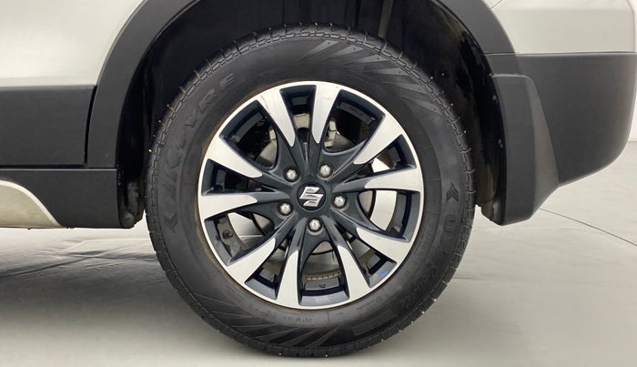 2021 Maruti S Cross ALPHA AT SMART HYBRID, Petrol, Automatic, 10,781 km, Left Rear Wheel