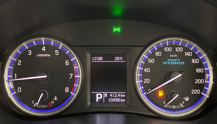 2021 Maruti S Cross ALPHA AT SMART HYBRID, Petrol, Automatic, 10,781 km, Odometer Image