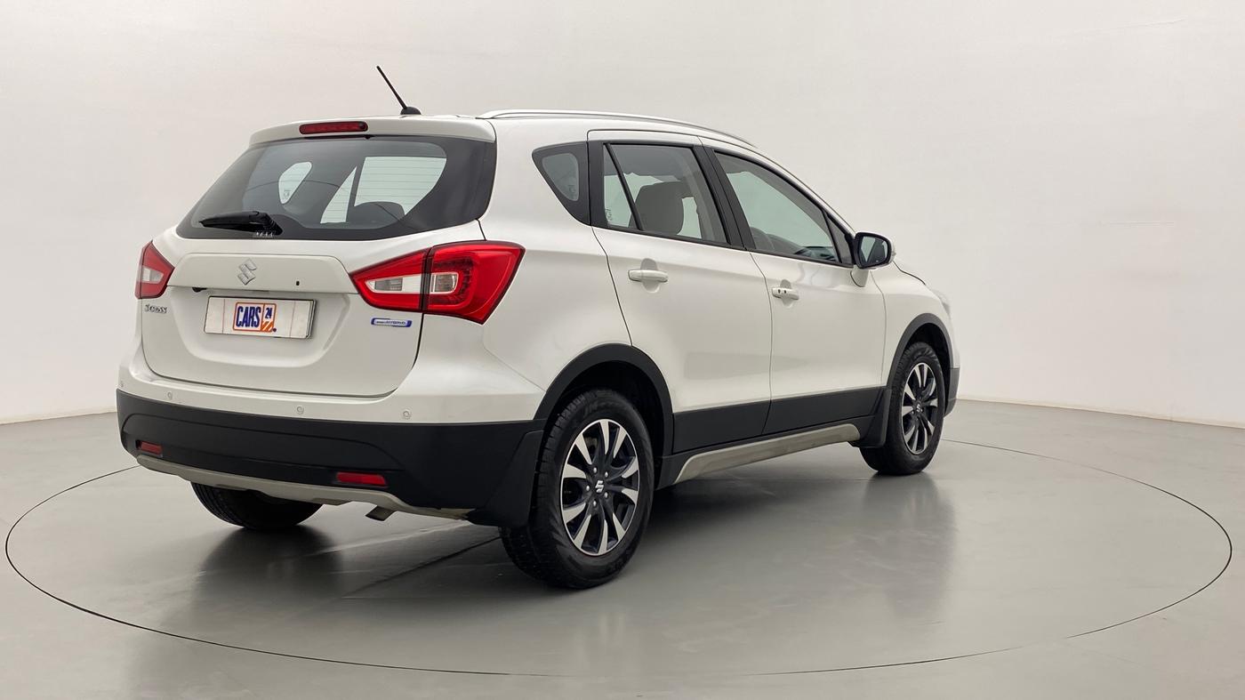 2021 Maruti S Cross ALPHA AT SMART HYBRID, Petrol, Automatic, 10,781 km, Right Back Diagonal