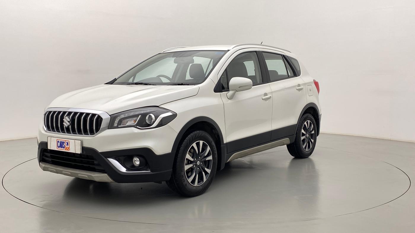 2021 Maruti S Cross ALPHA AT SMART HYBRID, Petrol, Automatic, 10,781 km, Left Front Diagonal