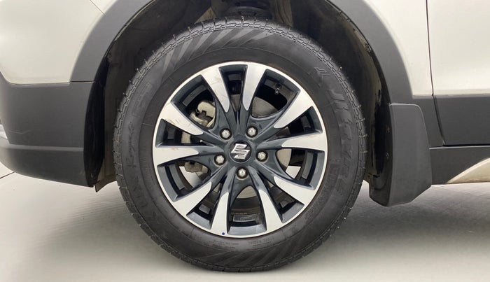 2021 Maruti S Cross ALPHA AT SMART HYBRID, Petrol, Automatic, 10,781 km, Left Front Wheel