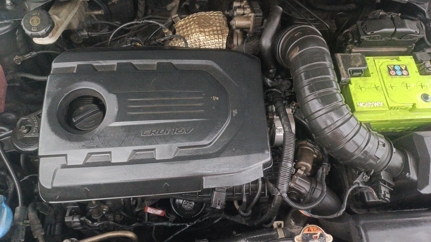 2021 KIA SELTOS HTX PLUS AT1.5 DIESEL, Diesel, Automatic, 1,17,539 km, Engine View