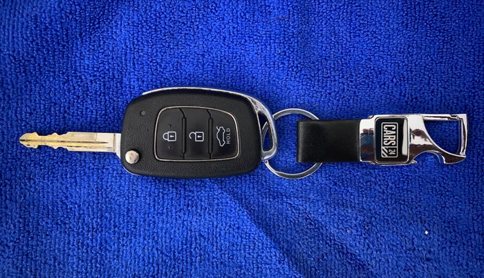 2019 Hyundai GRAND I10 NIOS MAGNA AMT 1.2 KAPPA VTVT, Petrol, Automatic, 57,563 km, Key Close Up