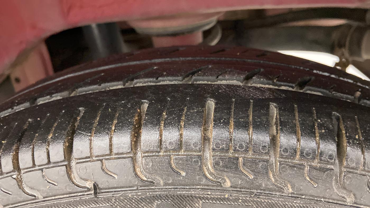 2018 Maruti Alto 800 LXI O, Petrol, Manual, 52,827 km, Left Rear Tyre Tread