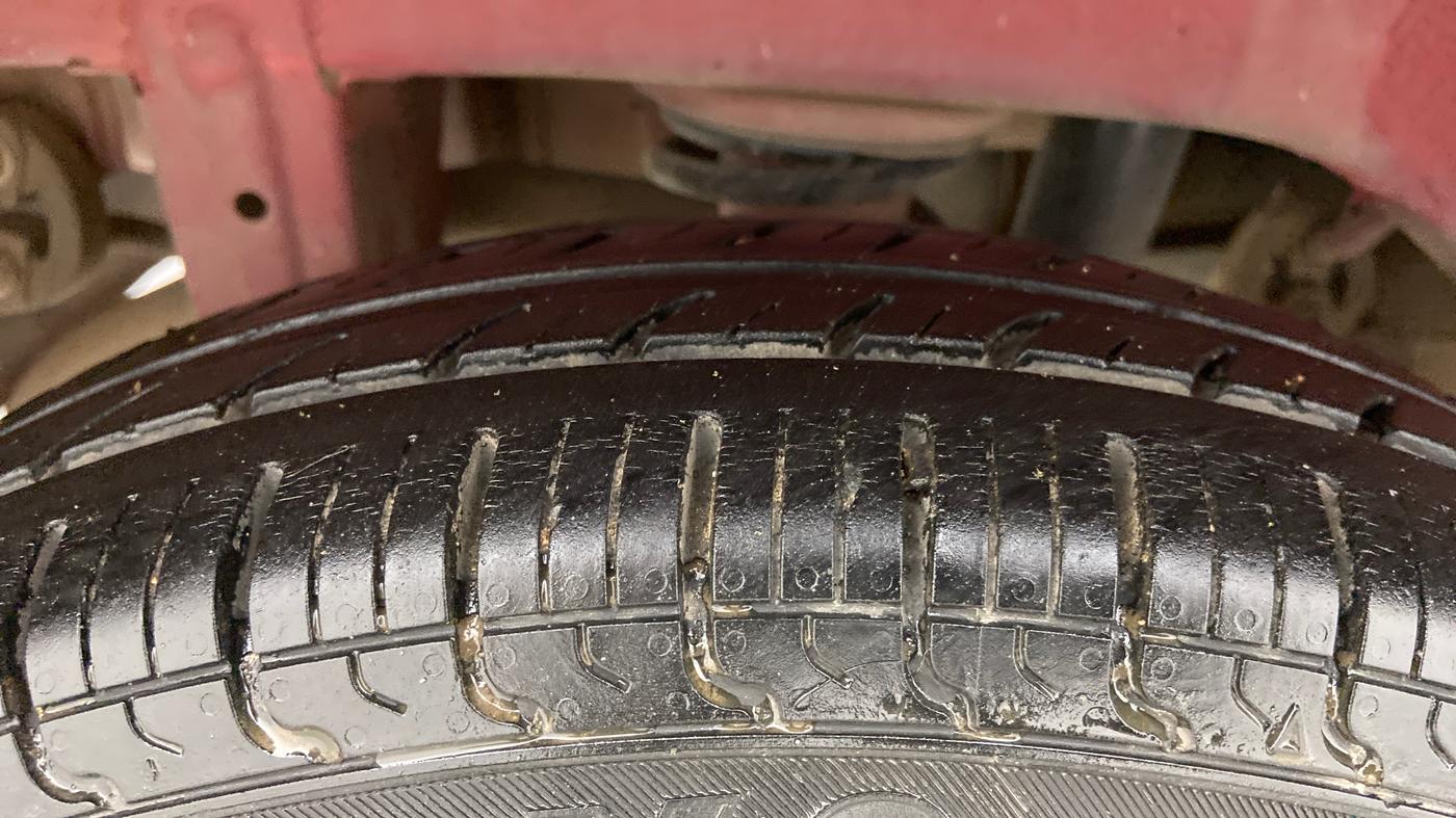2018 Maruti Alto 800 LXI O, Petrol, Manual, 52,827 km, Right Rear Tyre Tread