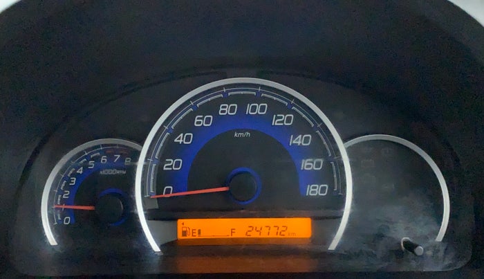 2017 Maruti Wagon R 1.0 VXI, Petrol, Manual, 25,082 km, Odometer Image