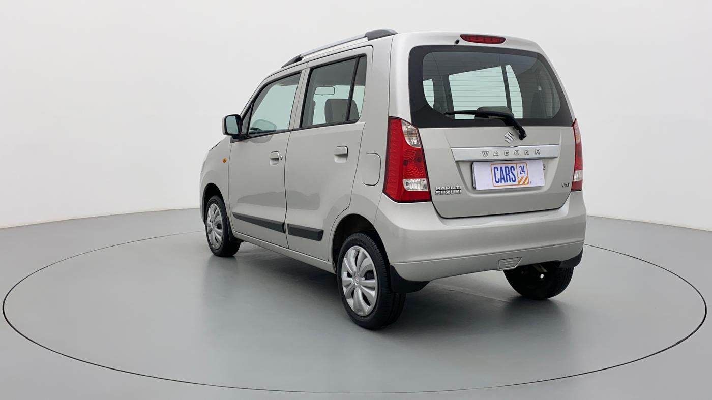 2017 Maruti Wagon R 1.0 VXI, Petrol, Manual, 25,082 km, Left Back Diagonal