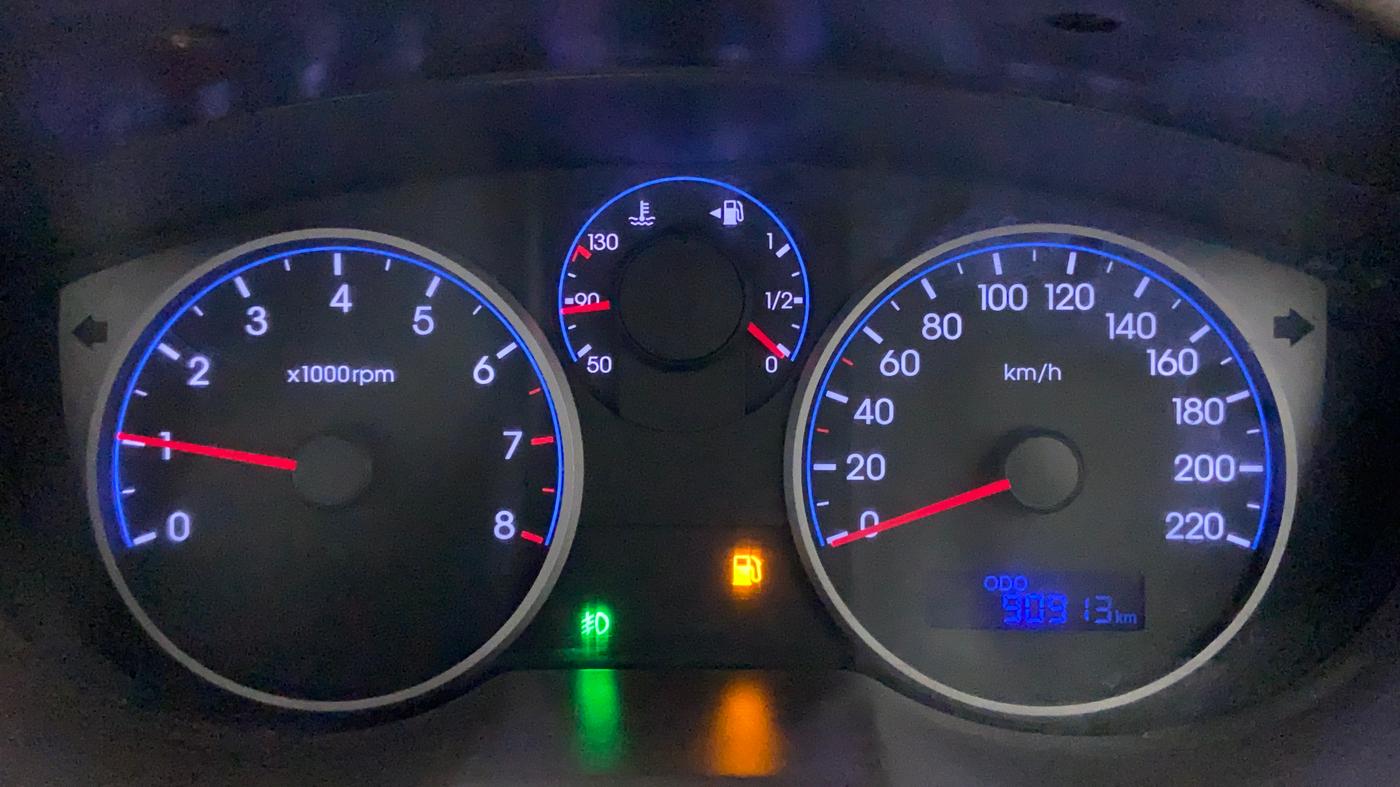2011 Hyundai i20 ASTA 1.2, Petrol, Manual, 91,671 km, Odometer Image
