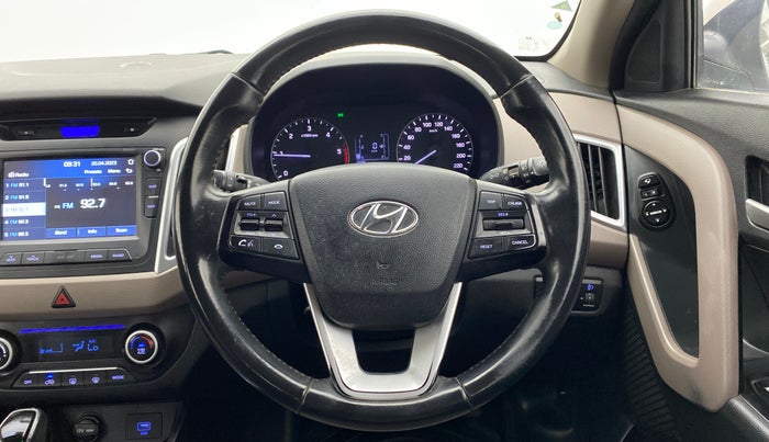 2019 Hyundai Creta SX AT 1.6 DIESEL, Diesel, Automatic, 81,128 km, Steering Wheel Close Up