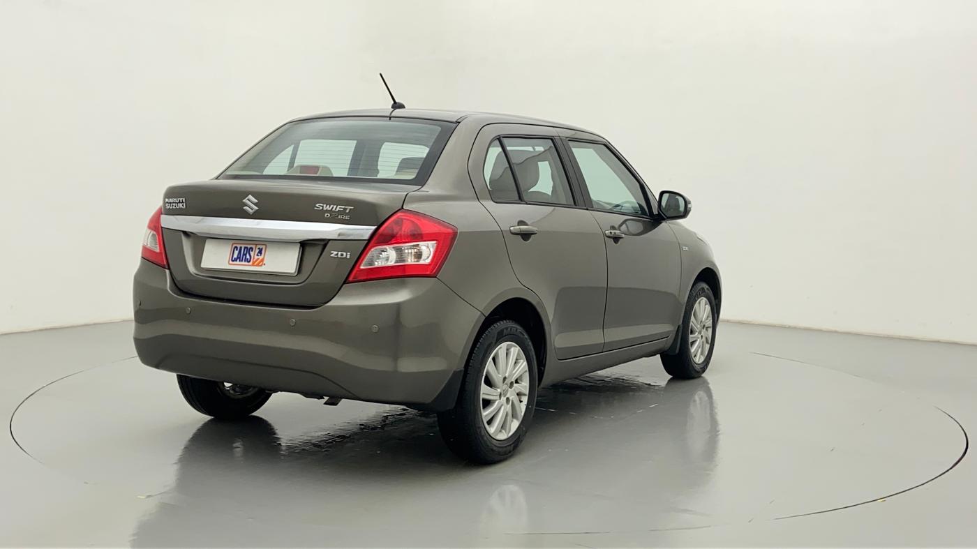 2015 Maruti Swift Dzire ZDI, Diesel, Manual, 13,467 km, Right Back Diagonal