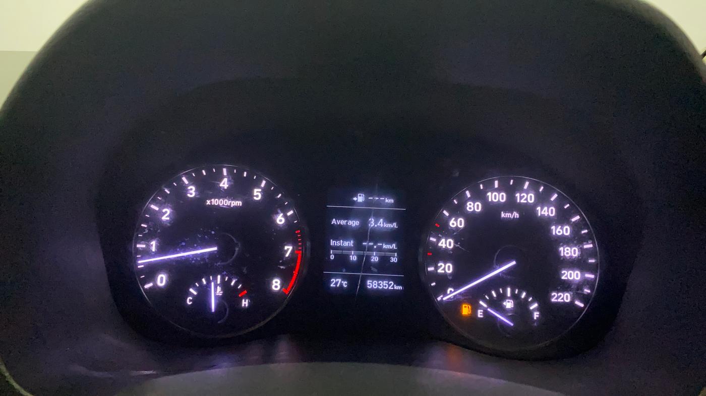 2018 Hyundai Verna 1.6 VTVT SX, Petrol, Manual, 58,400 km, Odometer Image