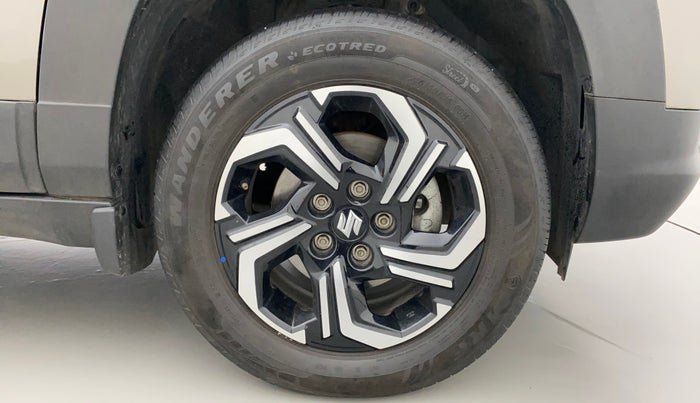 2023 Maruti BREZZA VXI SMART HYBRID, Petrol, Manual, 21,217 km, Right Front Wheel