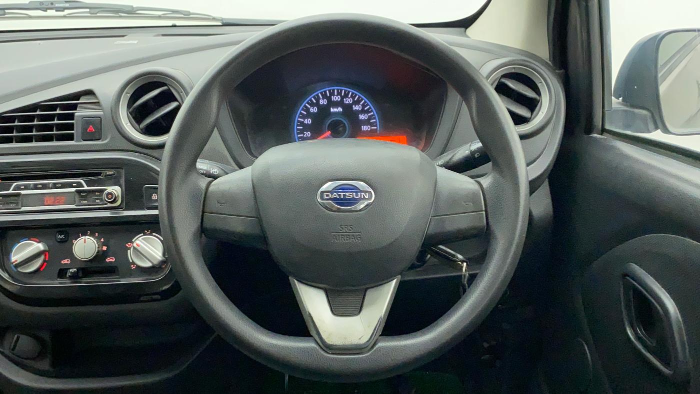 2017 Datsun Redi Go S 1.0, Petrol, Manual, 79,262 km, Steering Wheel Close Up