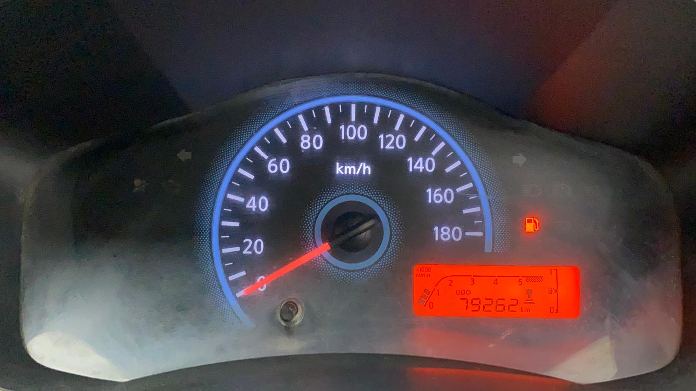 2017 Datsun Redi Go S 1.0, Petrol, Manual, 79,262 km, Odometer Image