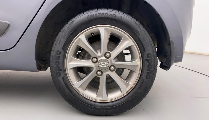 2015 Hyundai Grand i10 ASTA 1.2 KAPPA VTVT, Petrol, Manual, 96,635 km, Left Rear Wheel