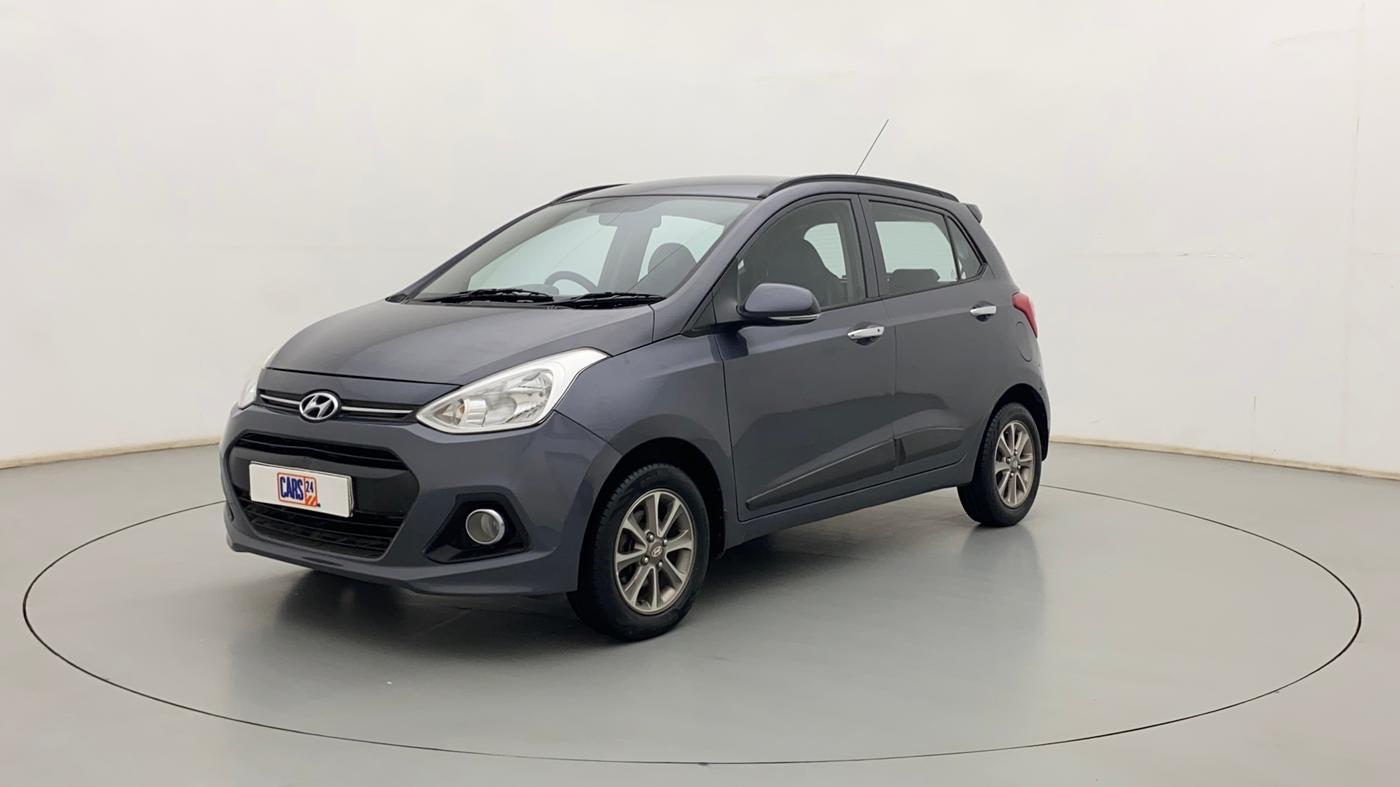 2015 Hyundai Grand i10 ASTA 1.2 KAPPA VTVT, Petrol, Manual, 96,635 km, Left Front Diagonal