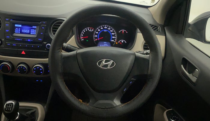 2014 Hyundai Grand i10 SPORTZ 1.2 KAPPA VTVT, Petrol, Manual, 84,045 km, Steering Wheel Close Up