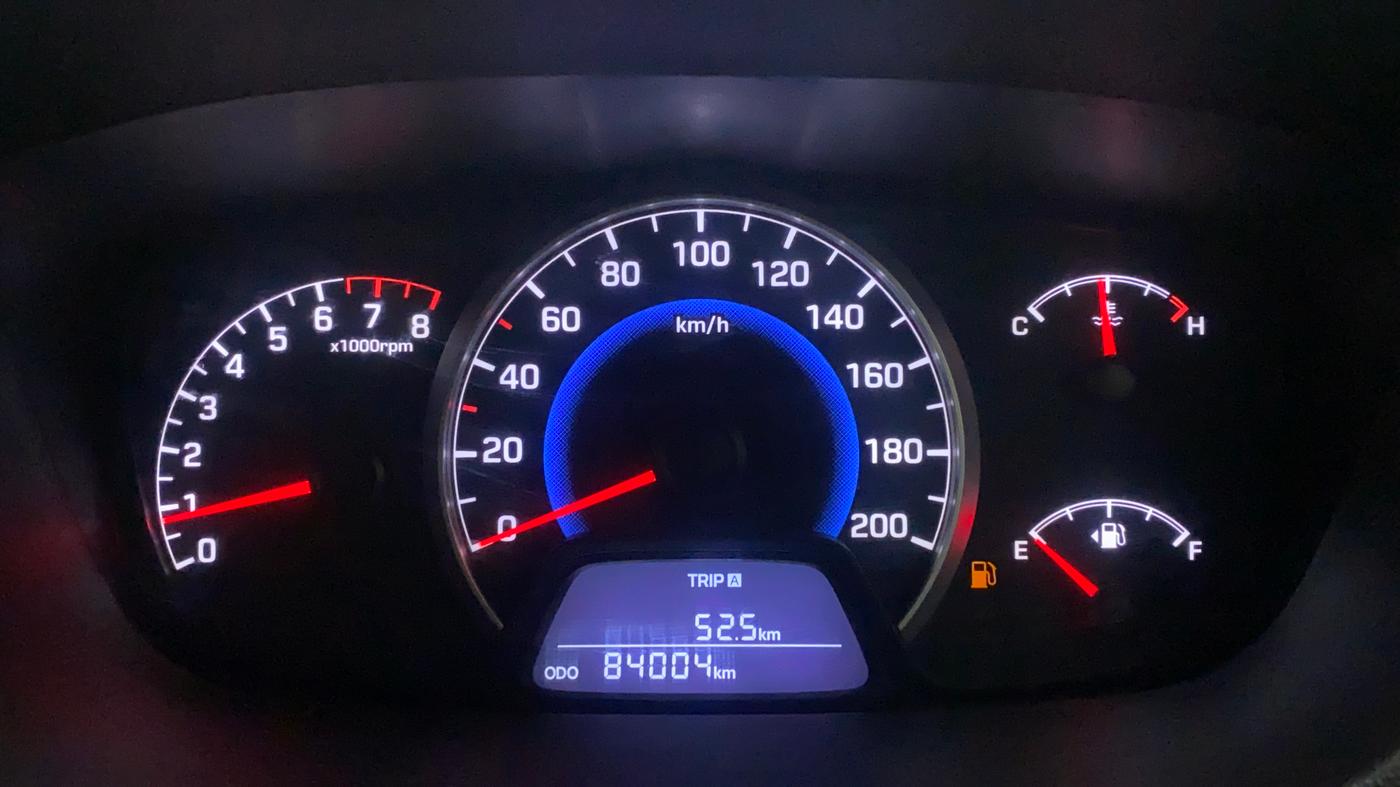 2014 Hyundai Grand i10 SPORTZ 1.2 KAPPA VTVT, Petrol, Manual, 84,045 km, Odometer Image