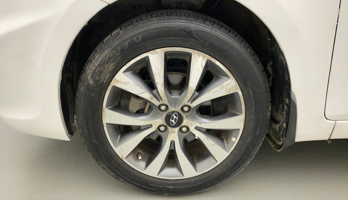 2014 Hyundai Verna FLUIDIC 1.6 VTVT SX AT, Petrol, Automatic, 72,962 km, Left Front Wheel