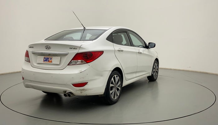 2014 Hyundai Verna FLUIDIC 1.6 VTVT SX AT, Petrol, Automatic, 72,962 km, Right Back Diagonal