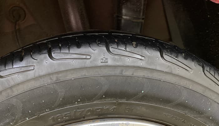 2016 Hyundai Xcent S AT 1.2, Petrol, Automatic, 47,842 km, Left Rear Tyre Tread