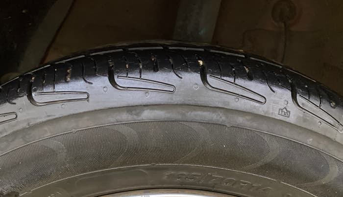 2016 Hyundai Xcent S AT 1.2, Petrol, Automatic, 47,842 km, Right Rear Tyre Tread
