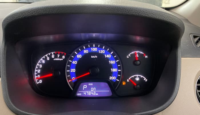 2016 Hyundai Xcent S AT 1.2, Petrol, Automatic, 47,842 km, Odometer Image