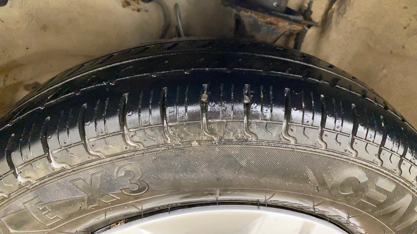 2020 Maruti Alto LXI, Petrol, Manual, 91,672 km, Left Front Tyre Tread