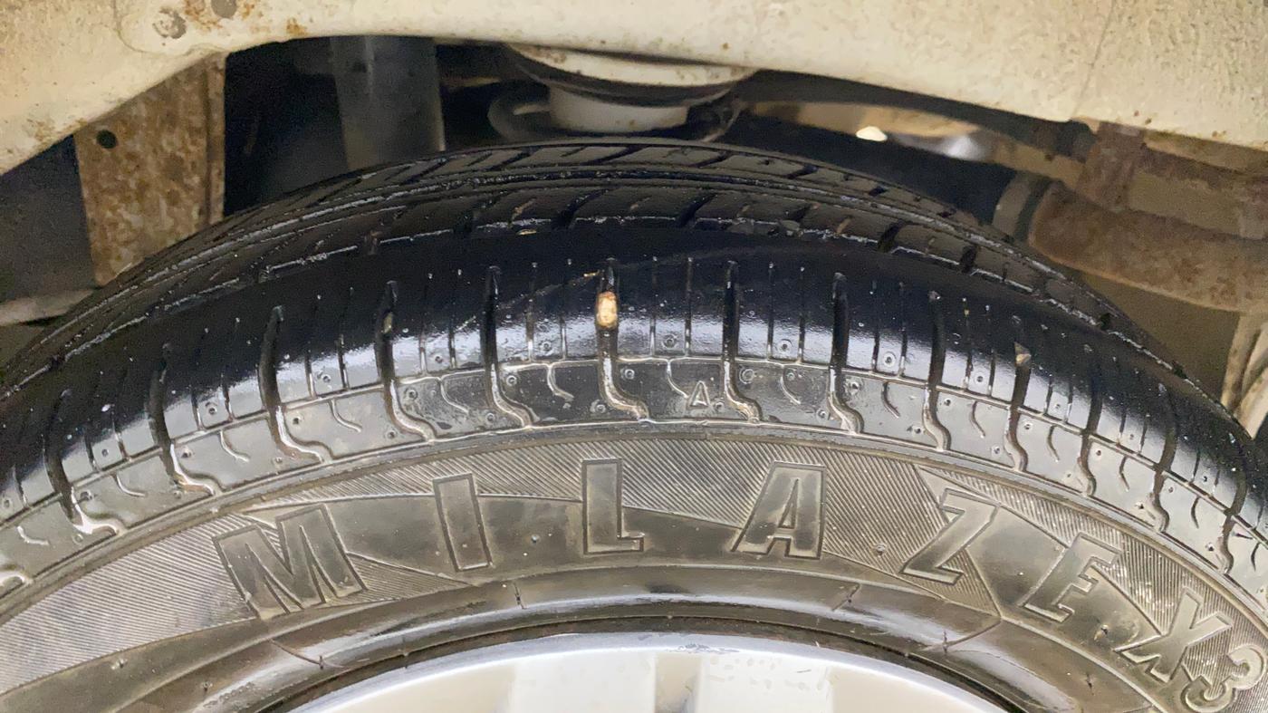 2020 Maruti Alto LXI, Petrol, Manual, 91,672 km, Left Rear Tyre Tread