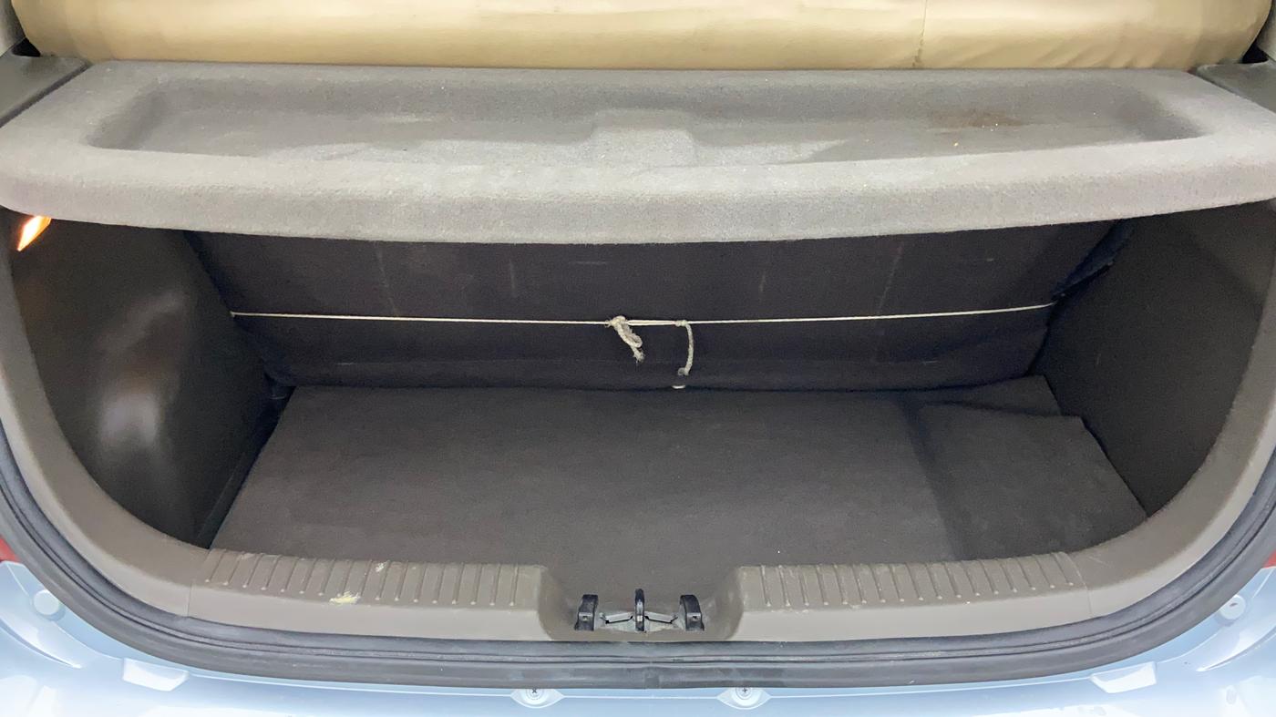 2010 Hyundai i10 SPORTZ 1.2, Petrol, Manual, 39,838 km, Boot Inside