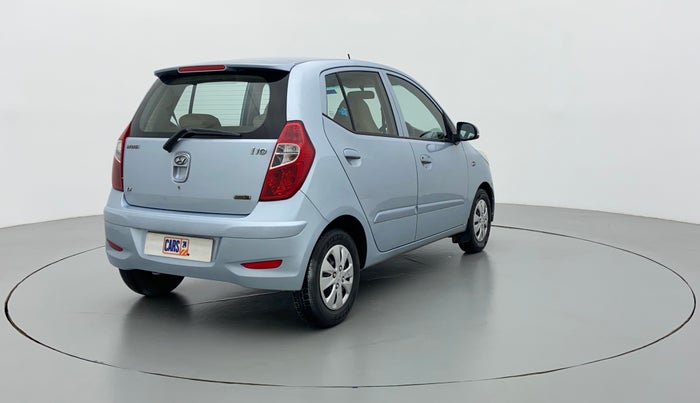 2010 Hyundai i10 SPORTZ 1.2, Petrol, Manual, 39,838 km, Right Back Diagonal