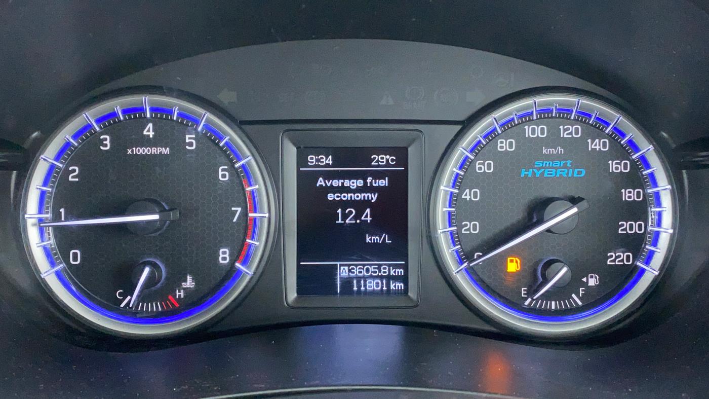 2021 Maruti S Cross ZETA SHVS PETROL, Petrol, Manual, 11,865 km, Odometer Image