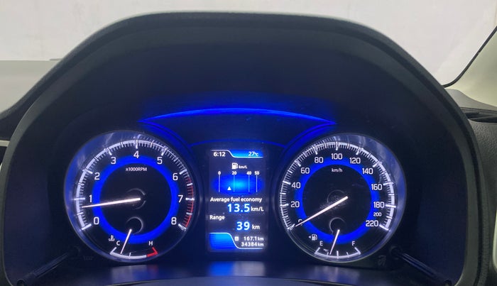 2018 Maruti Baleno ZETA PETROL 1.2, Petrol, Manual, 34,377 km, Odometer Image