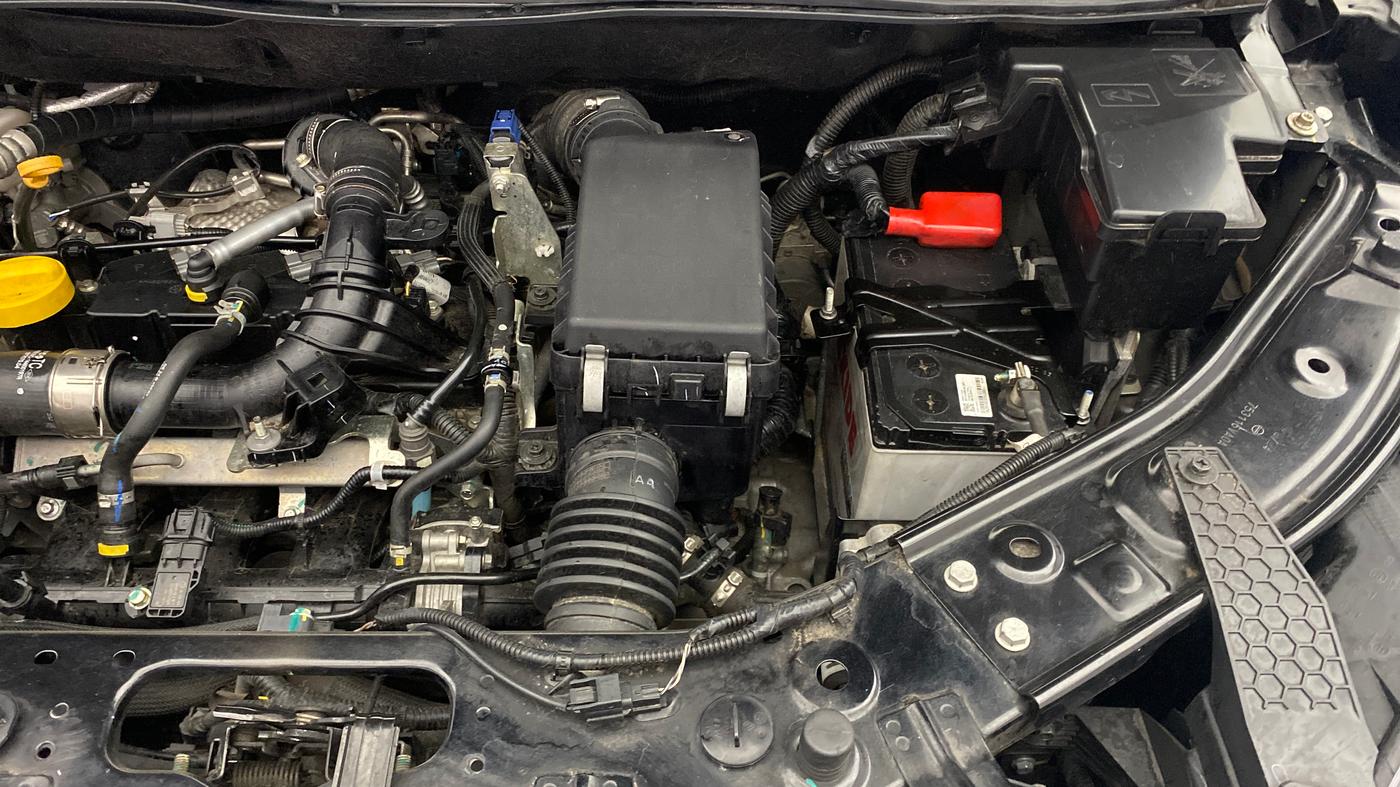 2025 Nissan MAGNITE Tekna Plus HRAO 1.0 Turbo Petrol CVT, Petrol, Automatic, 17,940 km, Engine View - Left