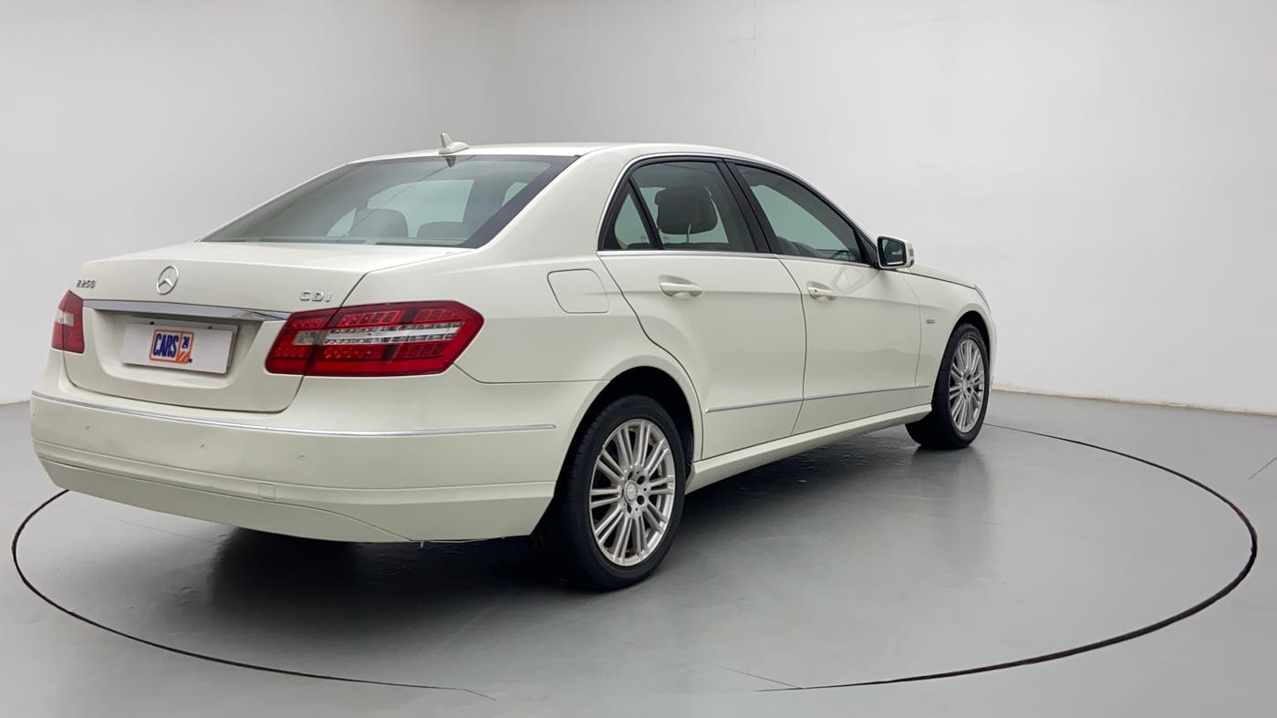 2011 Mercedes Benz E Class E 250 CDI ELEGANCE, Diesel, Automatic, 78,562 km, Right Back Diagonal