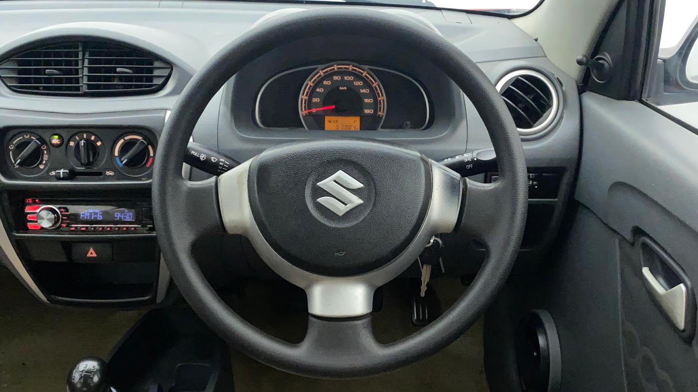 2014 Maruti Alto 800 LXI, Petrol, Manual, 58,110 km, Steering Wheel Close Up