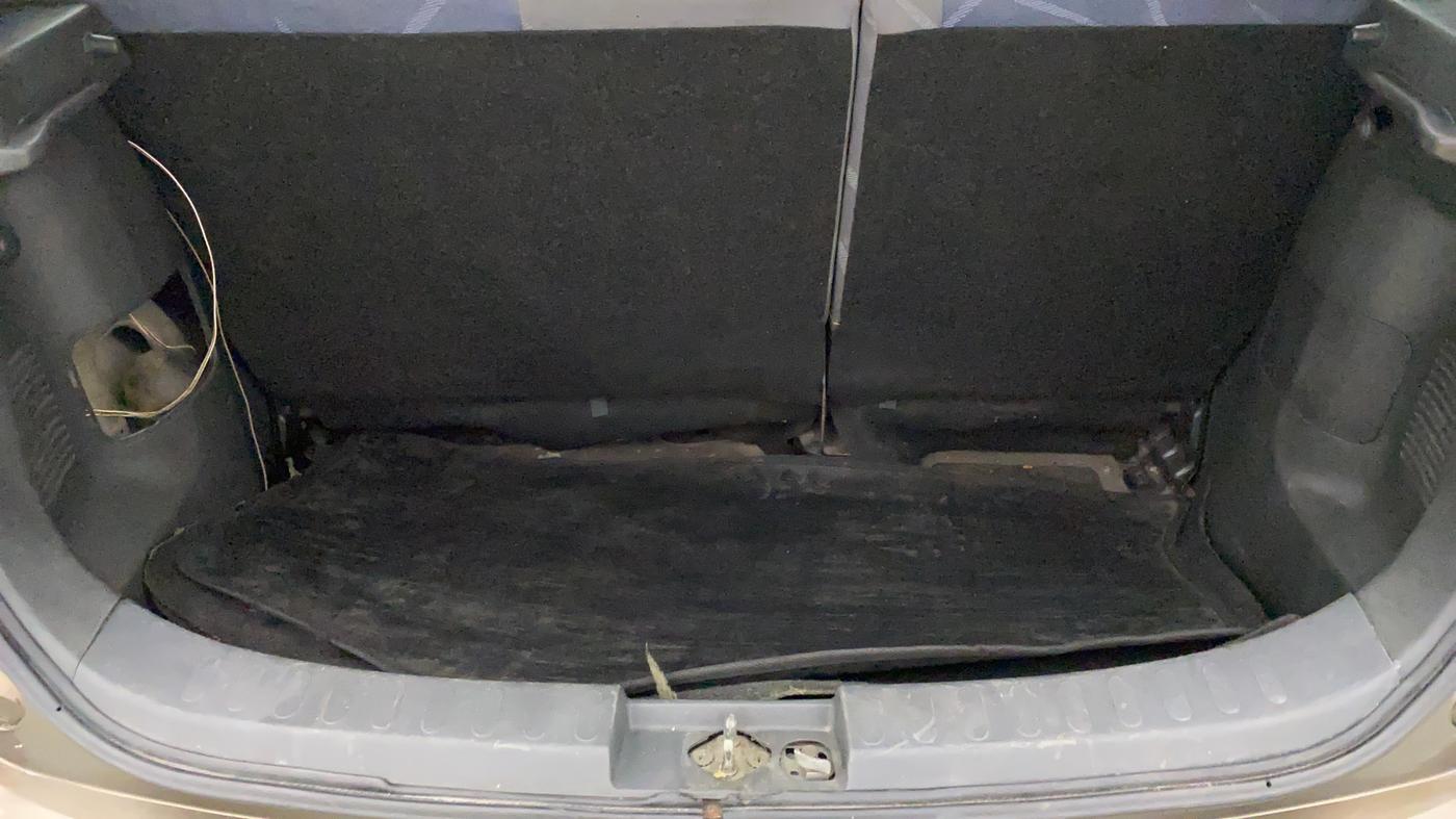 2012 Maruti Ritz VXI, Petrol, Manual, 41,199 km, Boot Inside