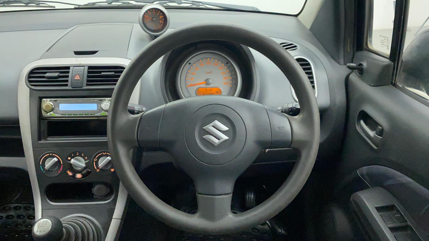 2012 Maruti Ritz VXI, Petrol, Manual, 41,199 km, Steering Wheel Close Up