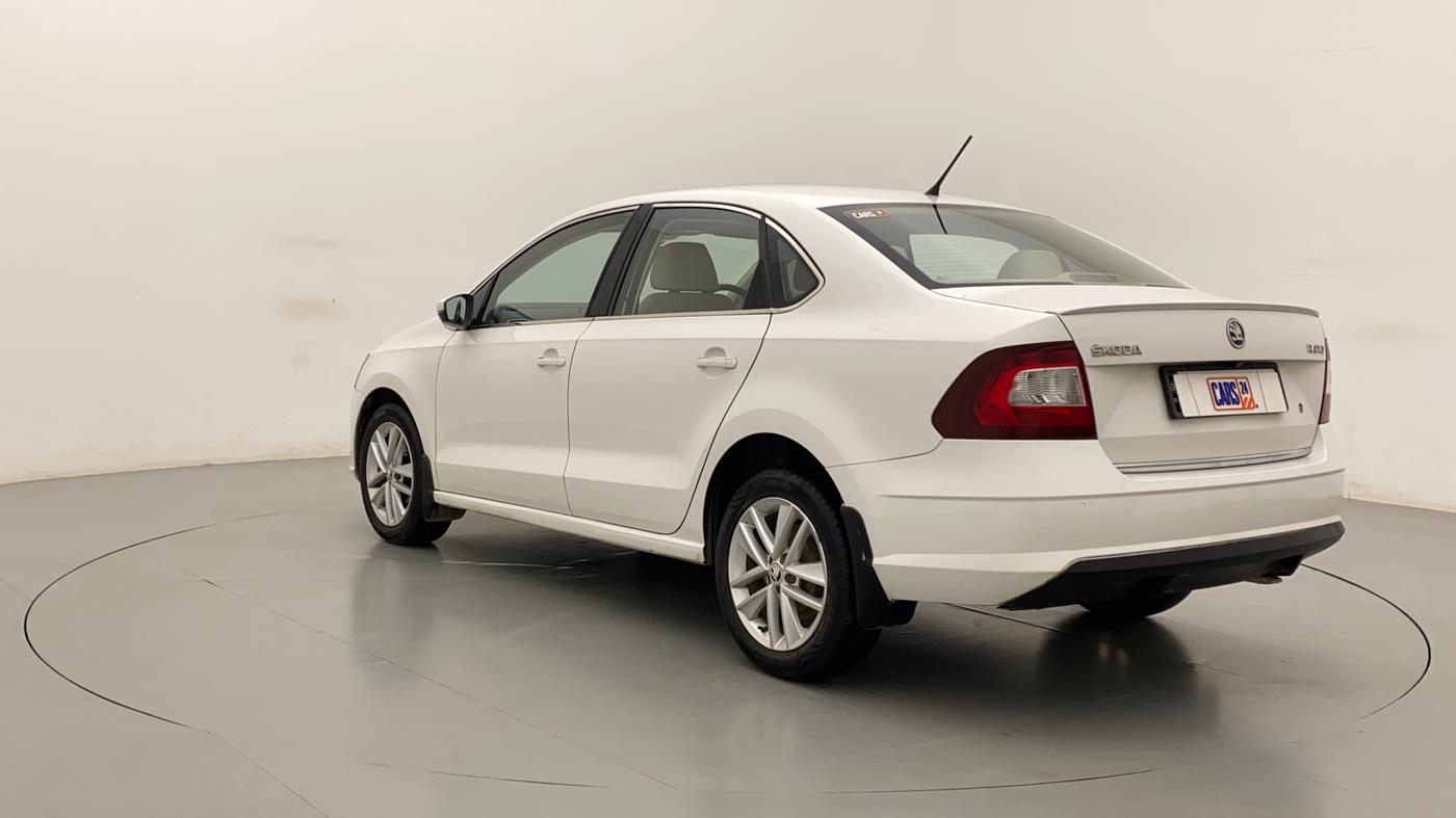 2017 Skoda Rapid STYLE 1.5 TDI AT, Diesel, Automatic, 62,834 km, Left Back Diagonal